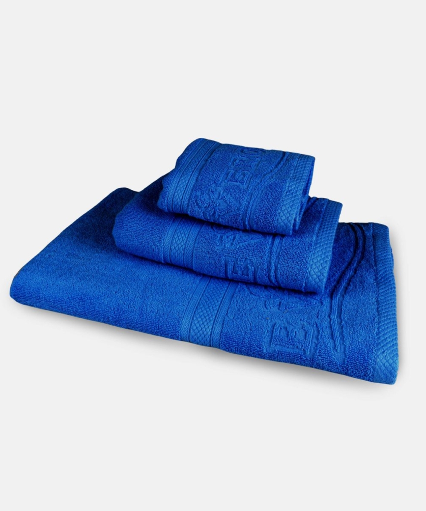 Khăn Cotton cao cấp - Họa tiết Xanh dương